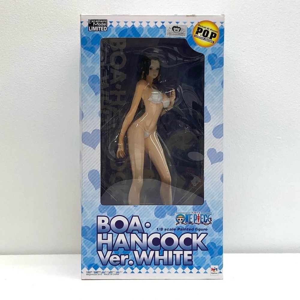 Onepiece Boa Hancock Ver. White Action Figure
